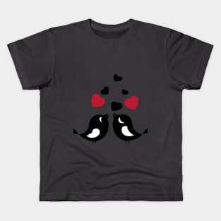 birdy valentine's day Kids T-Shirt